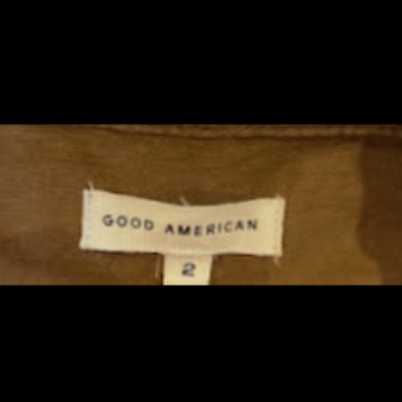 Good American Kajol Good Cinched Jumpsuit in Olive, Sz. 2/12 - Picture 6 of 6